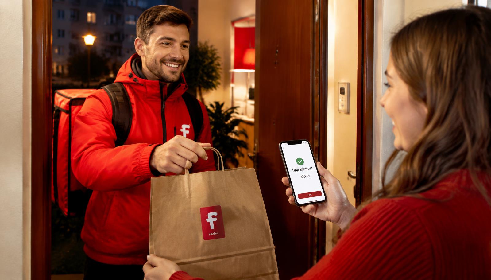 Futár borravaló online fizetésnél: adómentesen, a saját webshopodon és appodban is